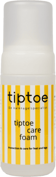 Flacon tiptoe care foam, verzorgend schuim voor de huid rond de nagel